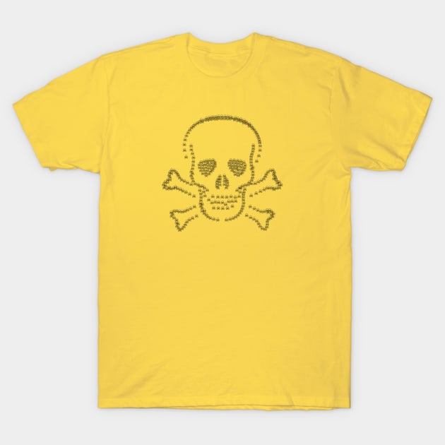 Skull and Crossbones T-Shirt by carobaro